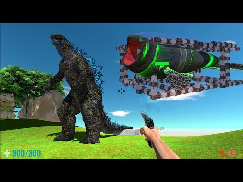 FPS Avatar Rescue Bloop and Fighting Godzilla - Animal Revolt Battle Simulator