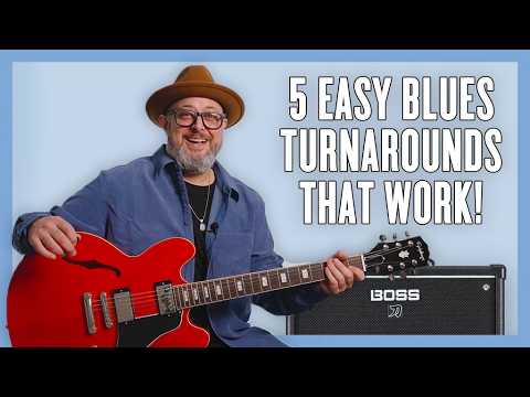 5 Essential Blues Turnarounds Every Guitar Player Should Know