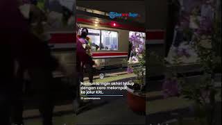 Viral Ibu di Stasiun Pasar Minggu Gendong Bayi Mau Berbuat Nekat, Ini Kata Polisi
