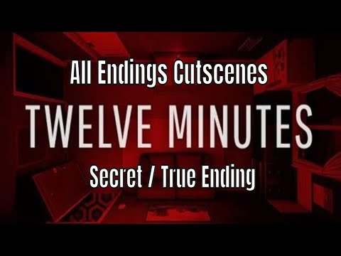 12 Minutes - All Possible Endings + Secret/True Ending - Gameplay  [No Commentary] [Twelve Minutes]