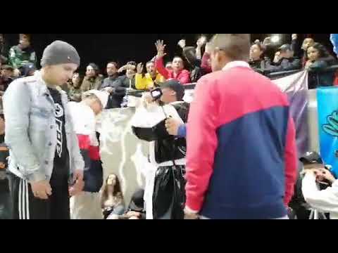 Mc Mat vs Coloso va Casette | Street freestyle Fecha 1 2020