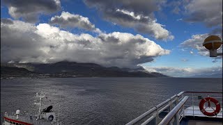 LIVE SAILAWAY USHUAIA ARGENTINA ANTARCTIC GROUP CRUISE SAPPHIRE PRINCESS