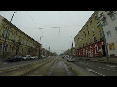 Szeged, tram line 2: Szeged pályaudvar - Európa liget