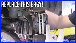 How to Replace Front Brake Pads and Rotors