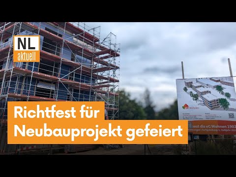 Cottbus | eG Wohnen feiert Richtfest für Neubauprojekt in Otto-Enke-Straße
