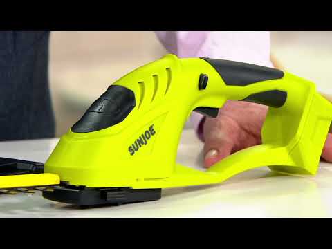 Sun Joe 24V Cordless Handheld Trimmer & Edger (Tool Only) on QVC