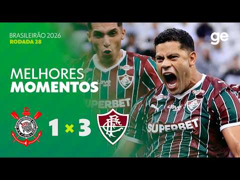 Gols e melhores lances de Corinthians x Fluminense