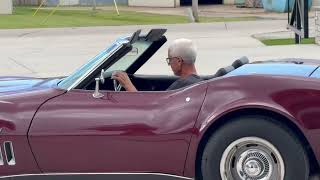 1969 Chevrolet Corvette Pulling In