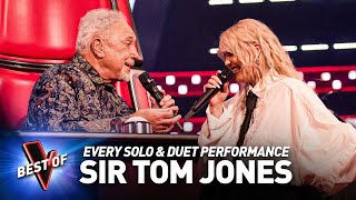 Every TOM JONES Solo Duet Performance on The Voice UK Video