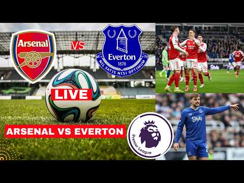Arsenal vs Everton 2-0 Live Stream Premier League Football EPL Match Score Commentary Highlights FC