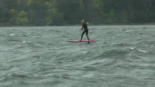 Foil VLOG: Downwind SUPfoil Session at the Hatchery, Columbia River Gorge