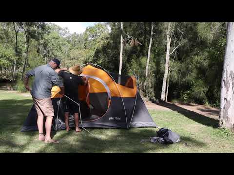 Coleman Yarborough Pass 6 Person Tent - Setup - BCF