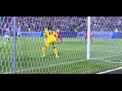 Goal Zivkovic - Partizan 3-2 Steaua Bucuresti - 05-08-2015