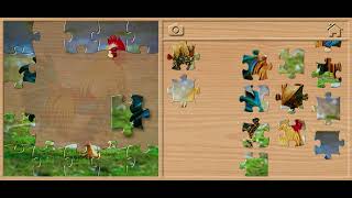 🐓 Rooster Jigsaw Puzzle - Animals Puzzles for Kids Walkthrough