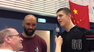 Interview met Florian en Isaiah Hartenstein