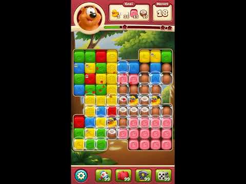 Toon Blast Level 6622 - NO BOOSTERS 🐻🐺🐱 | SKILLGAMING ✔️