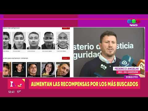 Aumentan las recompensas por los más buscados |TELEFE ROSARIO