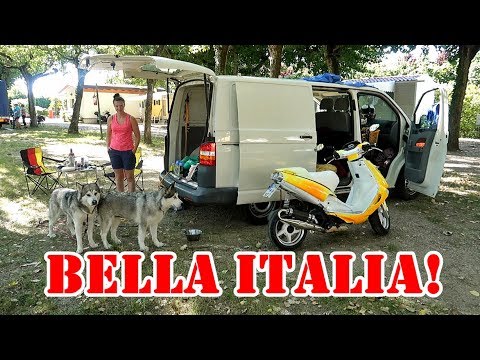 Camping in Italien am Gardasee