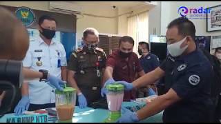 Narkoba Senilai Rp 1 Miliar Dimusnahkan