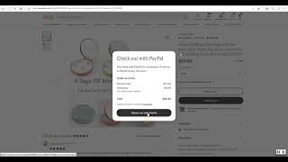 How to Pay Order without Paypal Account on Etsy