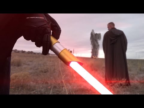 Kyberlight Battle - Star Wars Custom Saber Fan Film