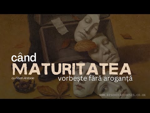 Când maturitatea vorbește fără aroganță (Ep32) | Florin Antonie