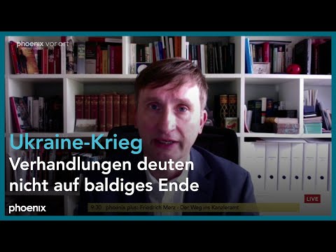 phoenix tagesgespräch mit Prof. Sönke Neitzel zum Ukraine-Krieg am 23.07.25