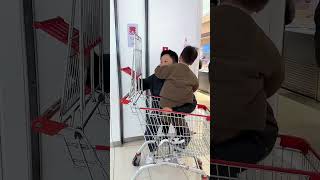 Orig. cart opens like this!#CuteBaby#Cute#GoofyXiaomiBao#SmartBaby#CuteBaby