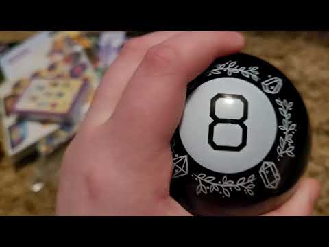 Unboxing magic eight ball magical encounters board game