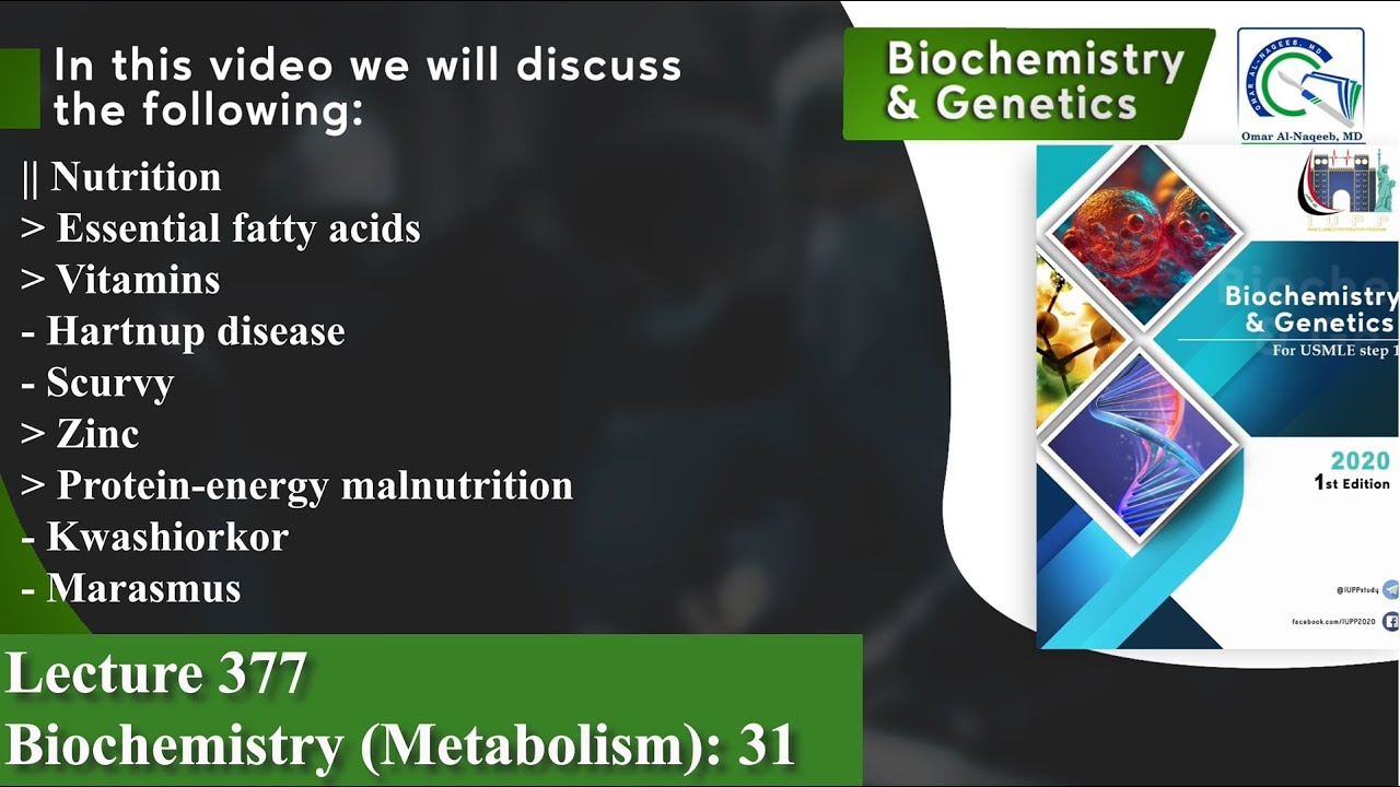 Vitamins | Zinc | Beriberi | Hartnup disease | Scurvy | Kwashiorkor | Marasmus