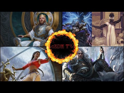 strange cEDH gameplay Ending with Sisay vs Bluefarm vs Kenrith vs Jorn