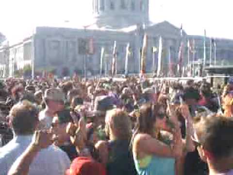 San Francisco LovEvolution parade - The Doctor on BADNB float