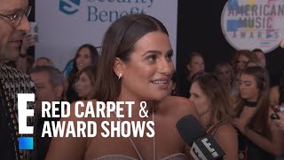 Lea Michele Gets a Surprise From Ramona Singer at 2017 AMAs | E! Live from the Red Carpet