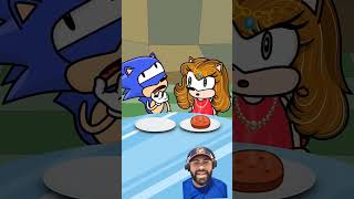 Sonic comeu a comida quente #shorts #spiderman