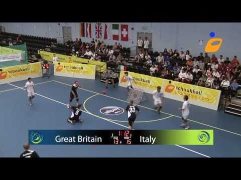Tchoukball: Euro 2010 - GB vs ITA (Men) 2/6