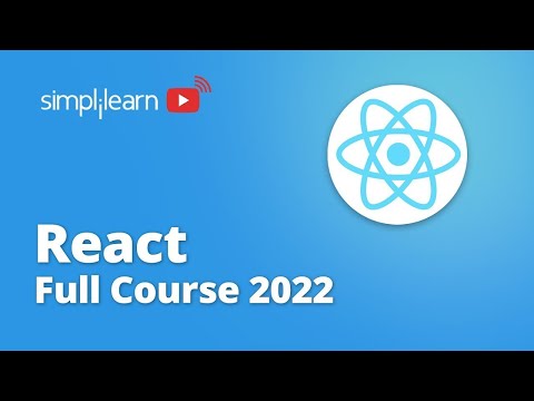 React Js Tutorial React Js Full Course React Tutorial 2026 React Js Simplilearn