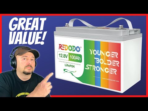 Redodo 100Ah LiFePO4 Battery Capacity Test thumbnail