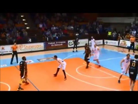 Jermaine Thomas 23 points vs. Kaposvári KK