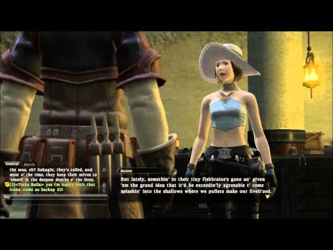 Final Fantasy XIV Online - To Fight a Fishback (R20 Fisher Quest)