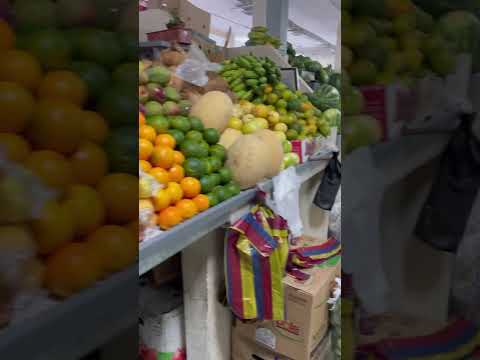 Shopping In Town Zamora Chinchipe Ecuador #market #fruit #shopping