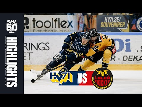 HV71 vs Luleå | 22 nov 2025 | Highlights