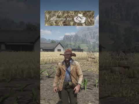 ALL SCARECROW HATS Locations #rdr2 #gaming #funny #shorts