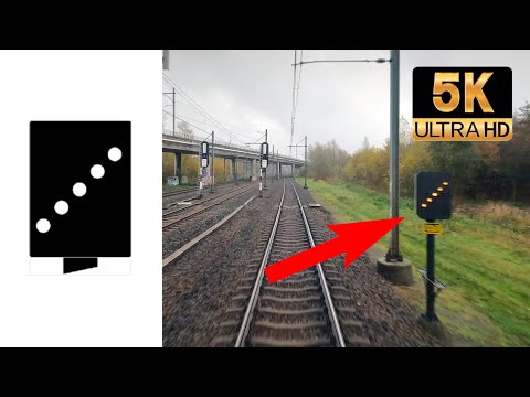 Railway Signals Explained PART 10: Repeat signal [Utrecht - Amersfoort CABVIEW HOLLAND 26nov 2020]
