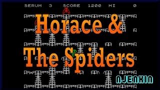 Horace and the Spiders - on the ZX SPECTRUM 48K !  with Commentary