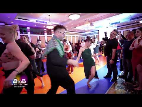 Sara Panero & Dario salsa social dance @BtoBBachataDanceFestival 12-15 April 2024