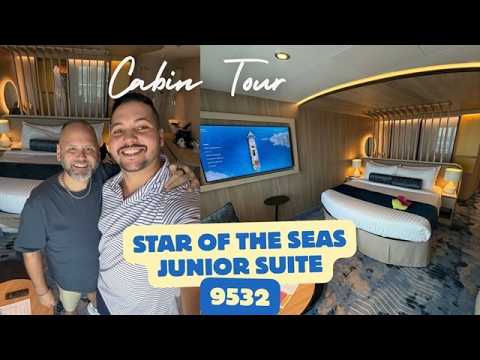 Royal Caribbean Star of the Seas – Junior Suite 9532 Full Cabin Tour 4K