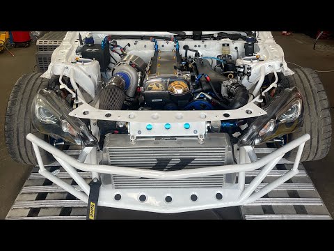 2jz Swapped BRZ On The Dyno
