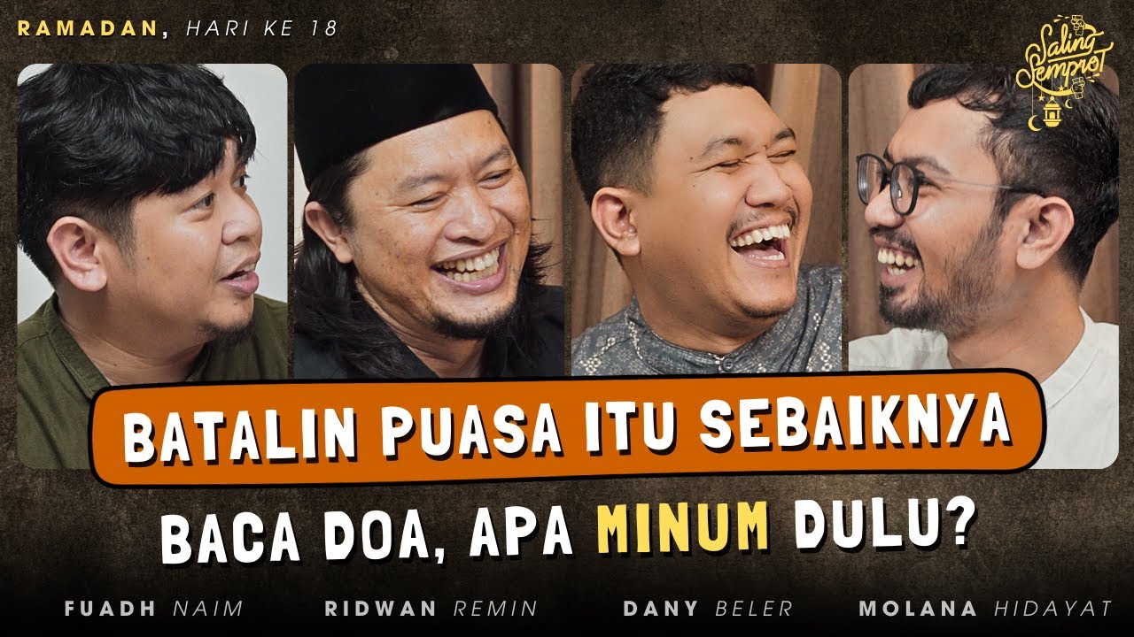 SALING SEMPROT RAMADAN HARI KE 18 - PERKARA NIAT DAN DOA