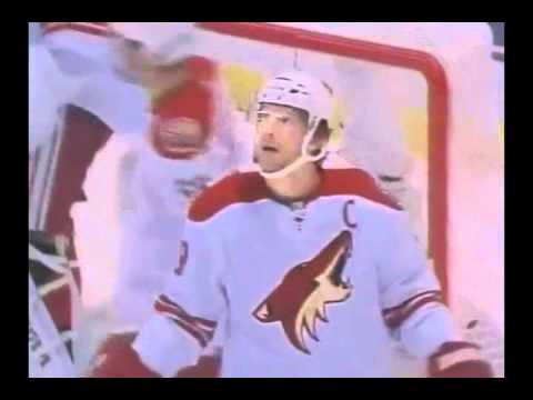 Johan Franzen says hell no to a visor - 4-16-11