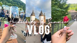 Spend 48hours of summer with me in Heidelberg , Frankfurt and Stuggart  🇩🇪